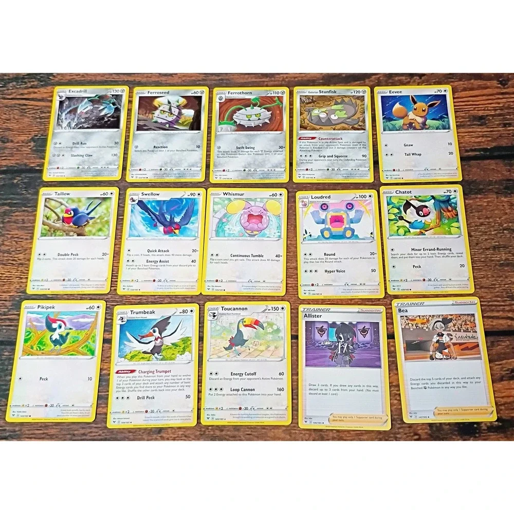 Pokemon TCG Vivid Voltage 116 Card Bulk Lot Charmander Flareon Vaporeon Jolteon